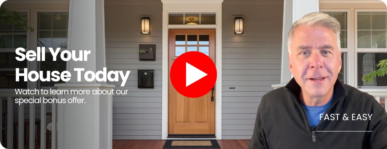 video banner sell house today